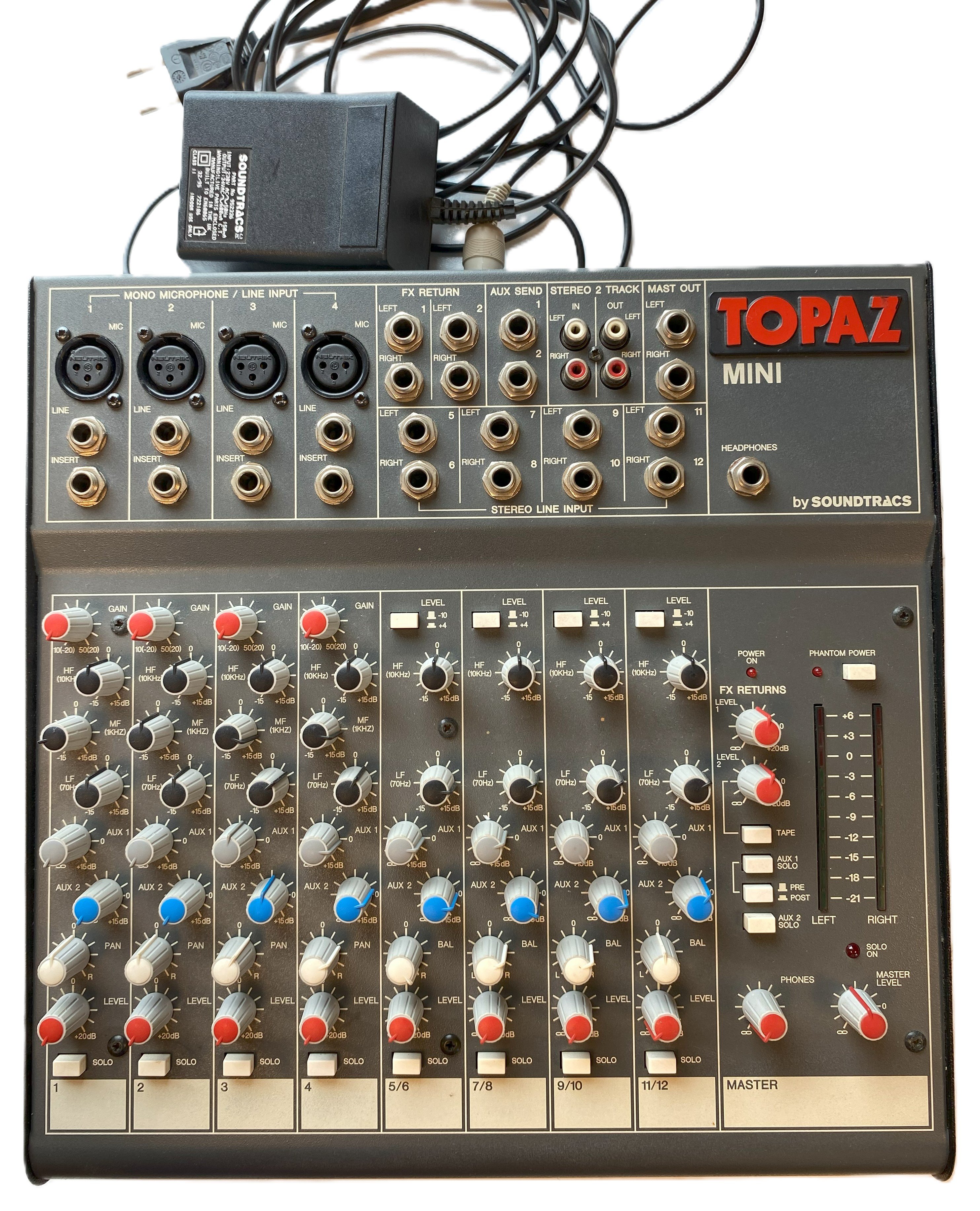 (BRUGT) Soundtracs Topaz Mini mixer
